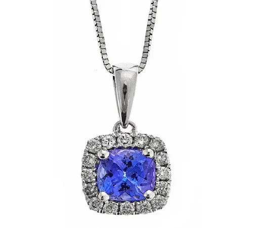 10K GOLD TANZANITE PENDANT SKU# 80052