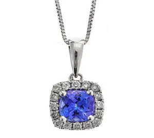 10K GOLD TANZANITE PENDANT SKU# 80052