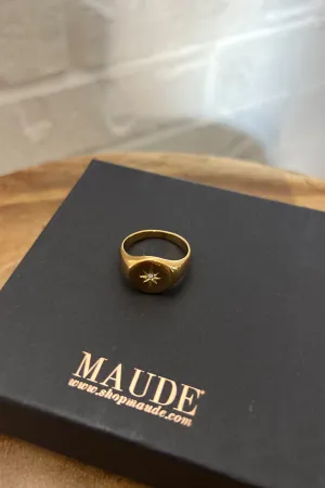 18K Shining Star Statement Ring