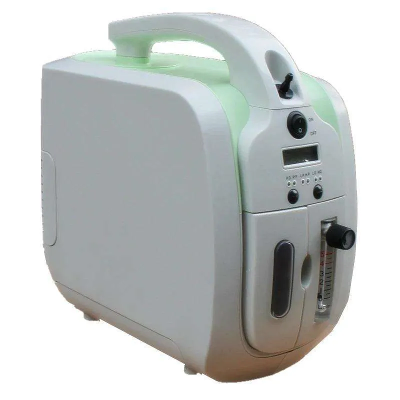 1L-5L Portable Oxygen Concentrator Machine with Battery Trolley Carry bag I M500