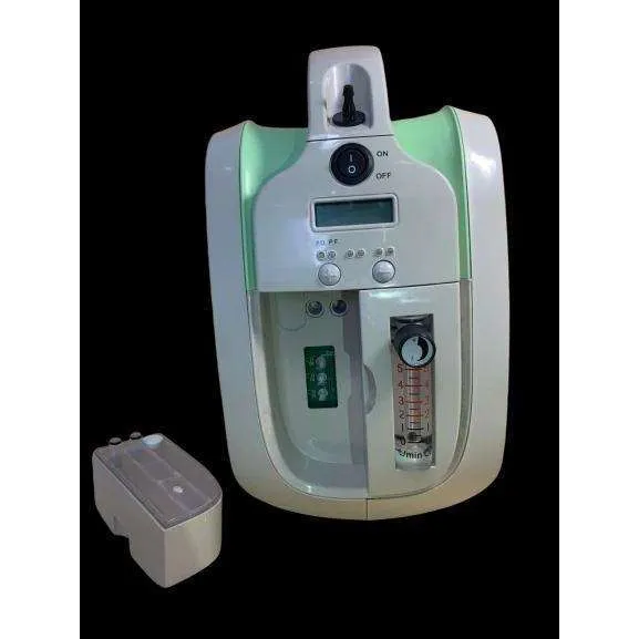 1L-5L Portable Oxygen Concentrator Machine with Battery Trolley Carry bag I M500