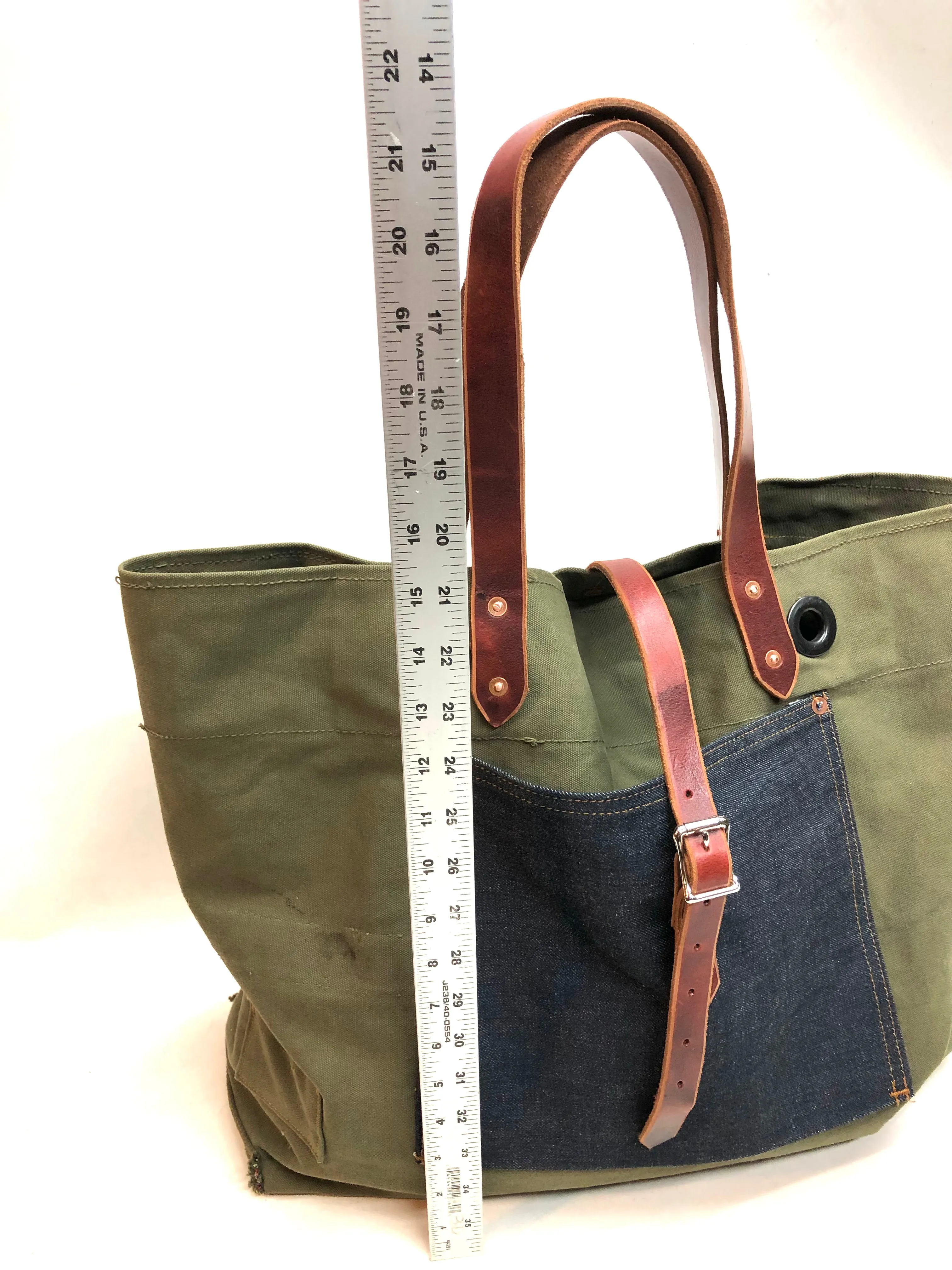 677 / canvas carry-all bag