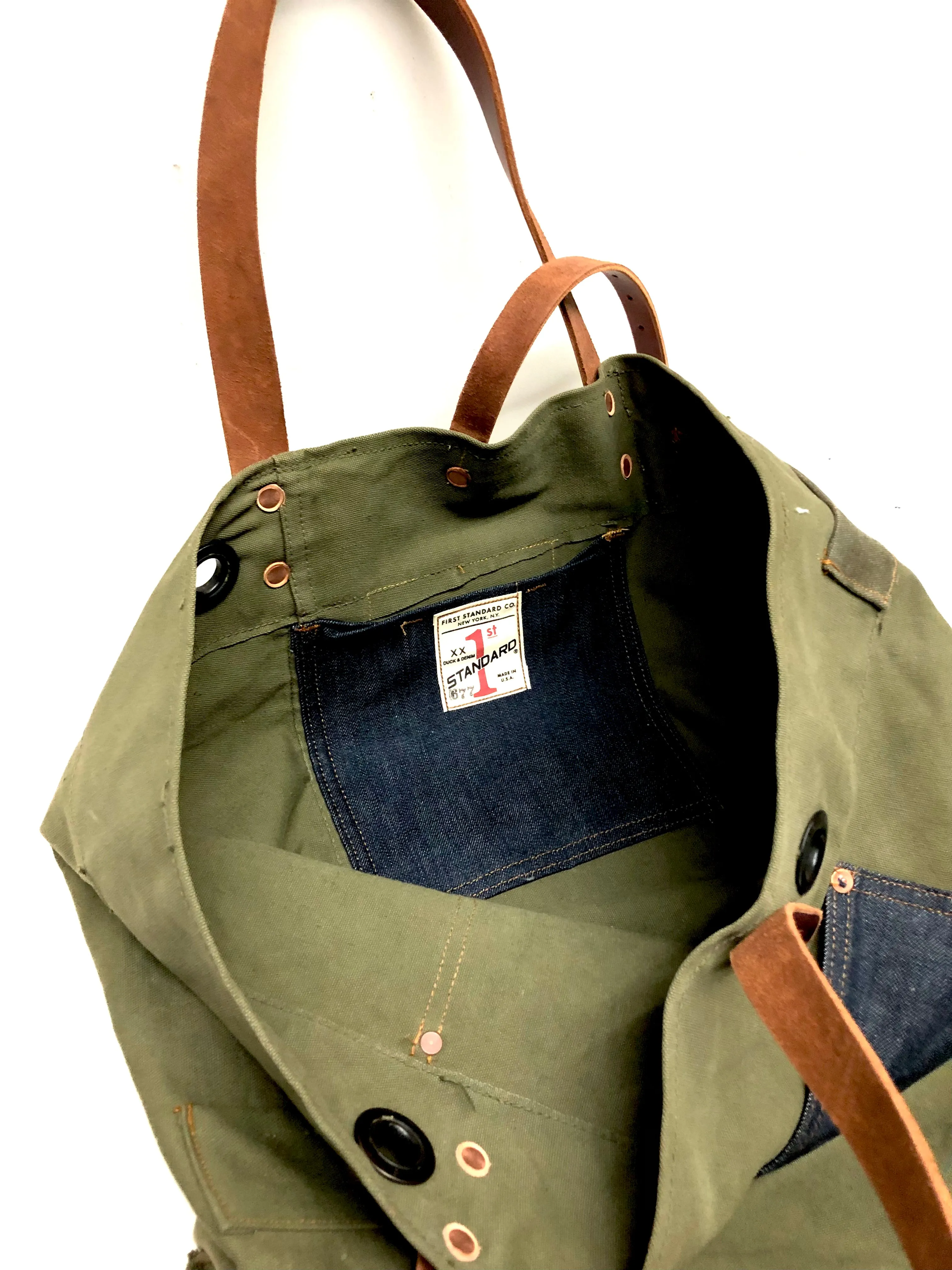 677 / canvas carry-all bag