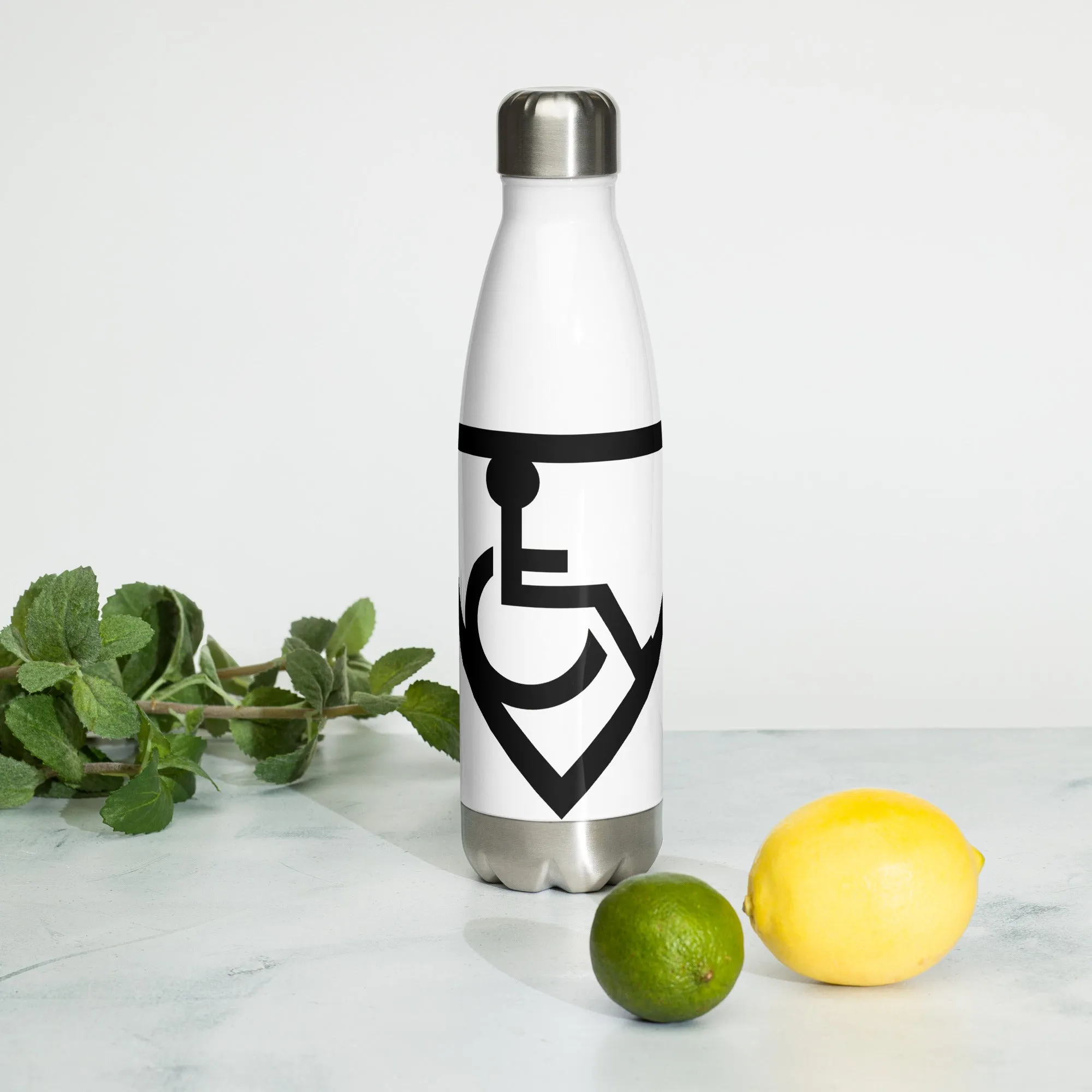 Adaptive Logo Stainless Steel Water Bottle