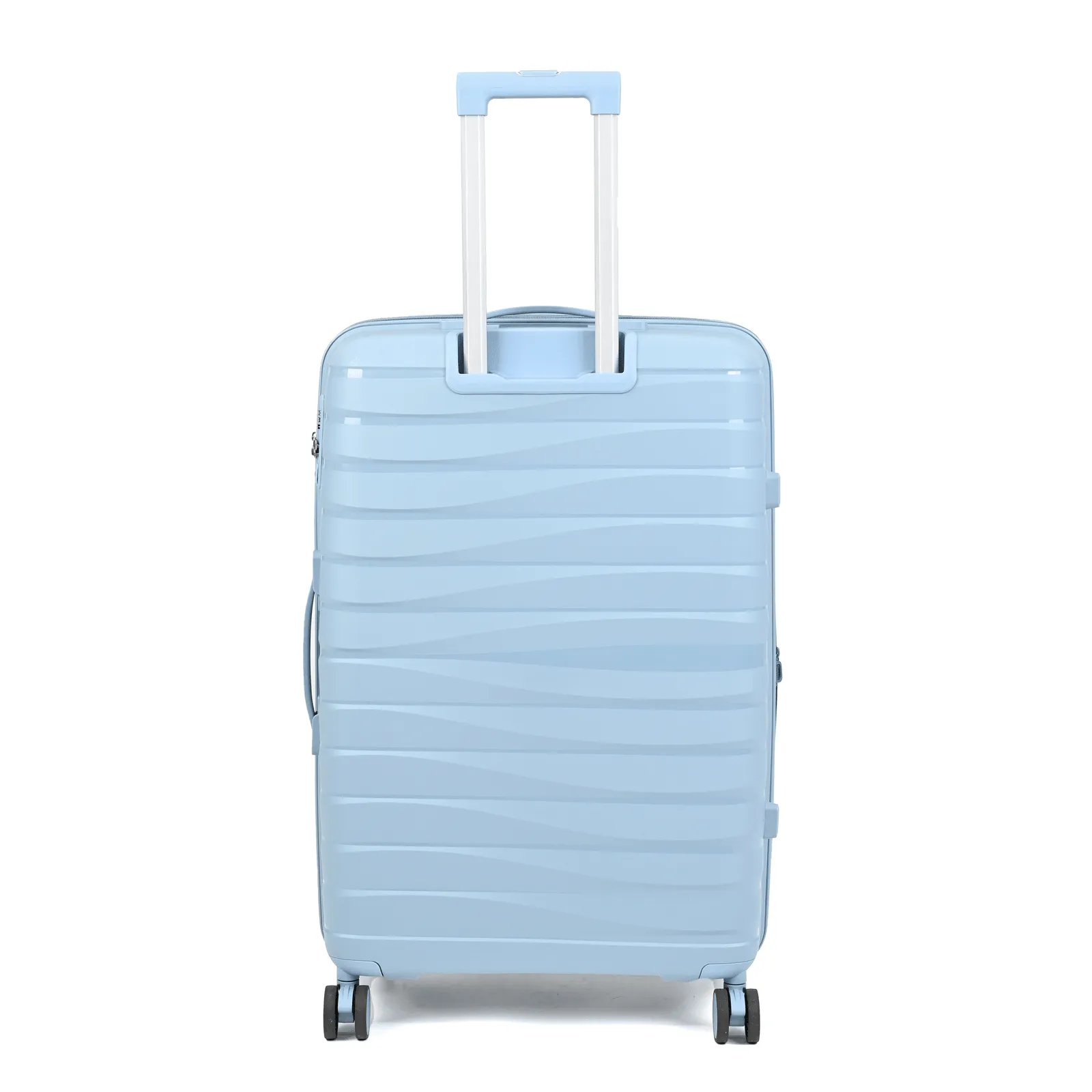 American Flyer Luggage Bag 20 Inch Cabin Size Luggage Trolly - Light Blue