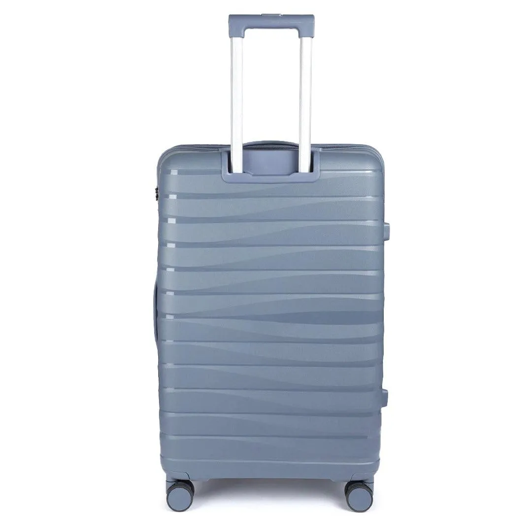 American Flyer Luggage Bag 24 Inch Check-in Luggage Trolly - Dark Gray