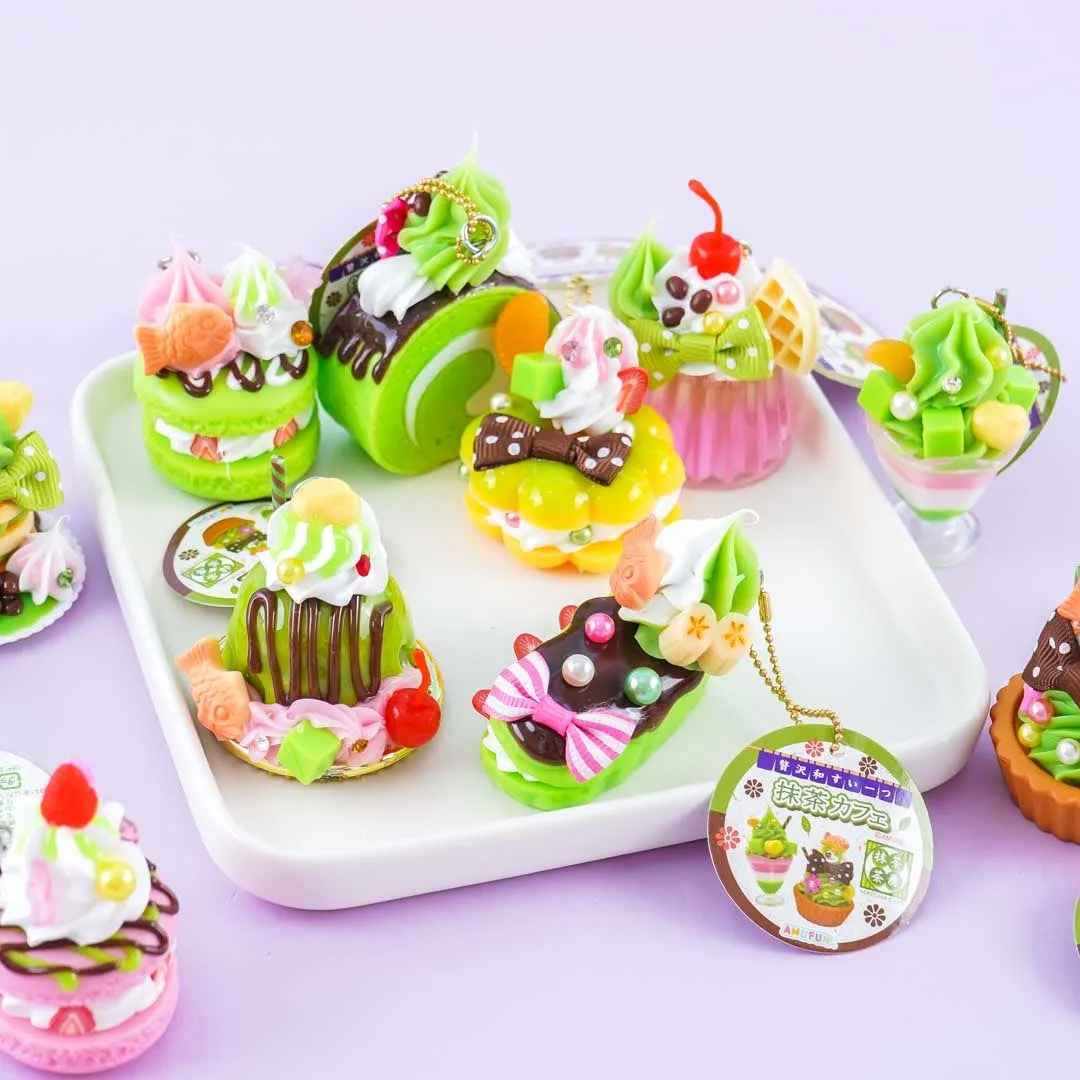 Amuse Matcha Desserts Charm