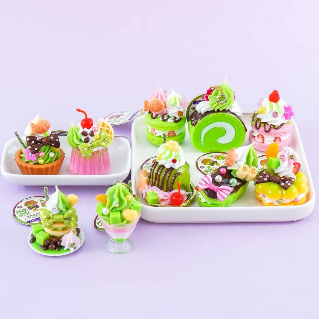 Amuse Matcha Desserts Charm