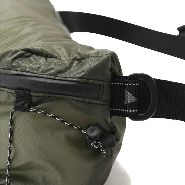 And Wander Sil Waist Bag Khaki