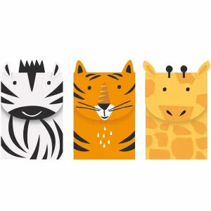 Animal Safari Treat Bag Kit, 3pc