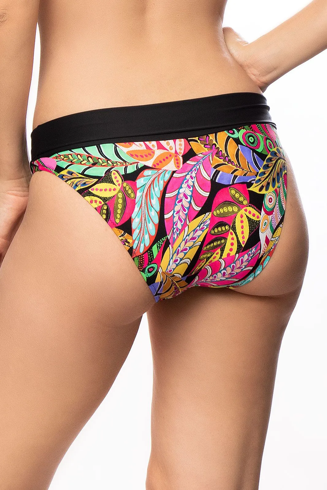 Antigel Swim La Frida Fold Over Bikini Bottom