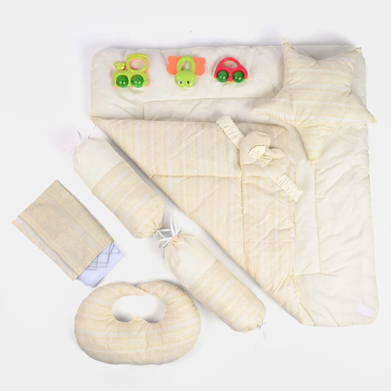 Baby Carry Nest 8PCs Set | Cream