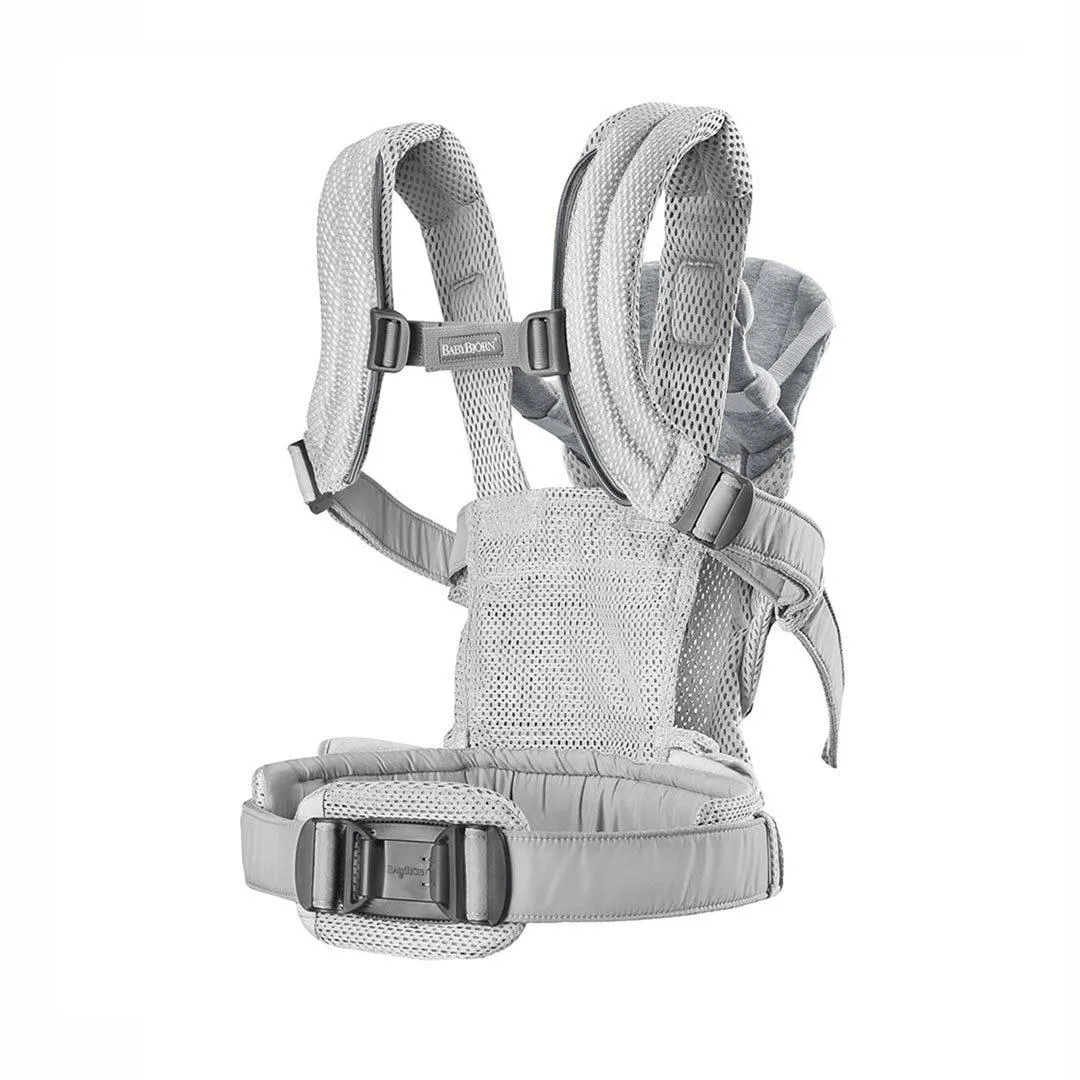 BabyBjorn Harmony 3D Mesh Baby Carrier - Silver