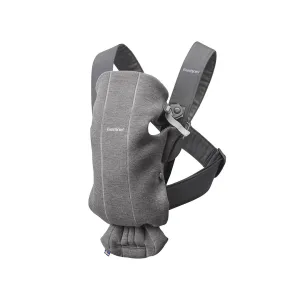 BabyBjorn Mini 3D Jersey Baby Carrier - Dark Grey