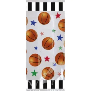 Basketball Fan Cello Party Bag 20pk