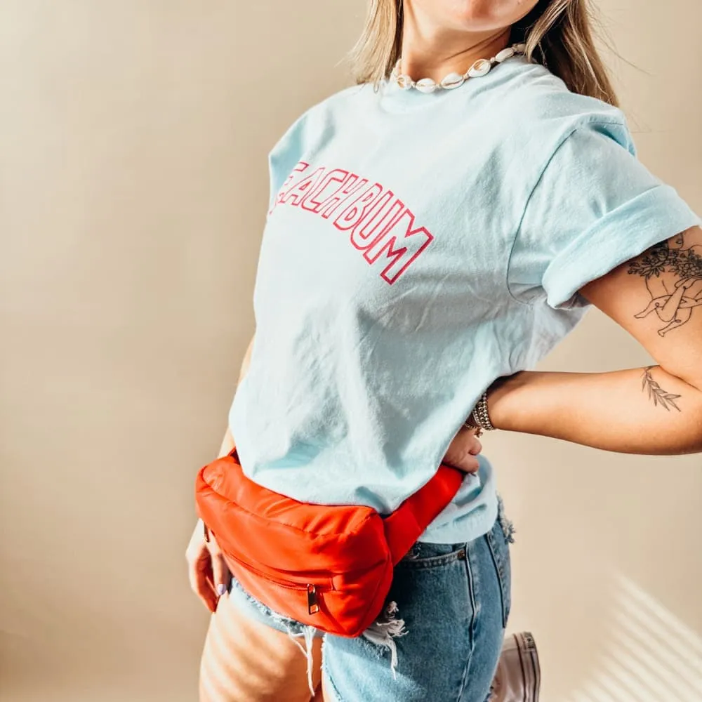 Beach Bum Tee - Chambray