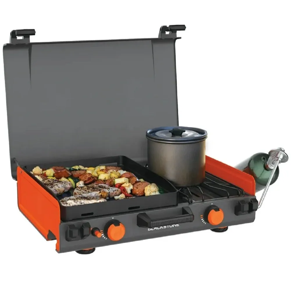 Blackstone 2250 Adventure Ready 14'' Propane Camping Griddle with Side Burner