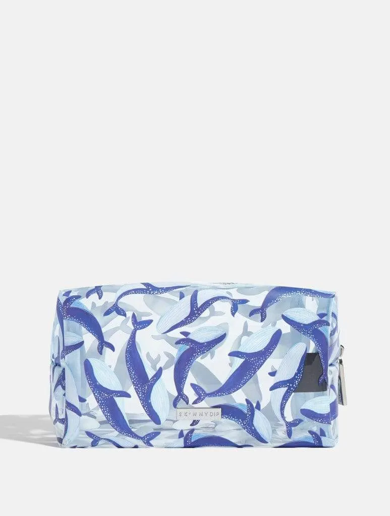 Blue Whale Makeup Bag