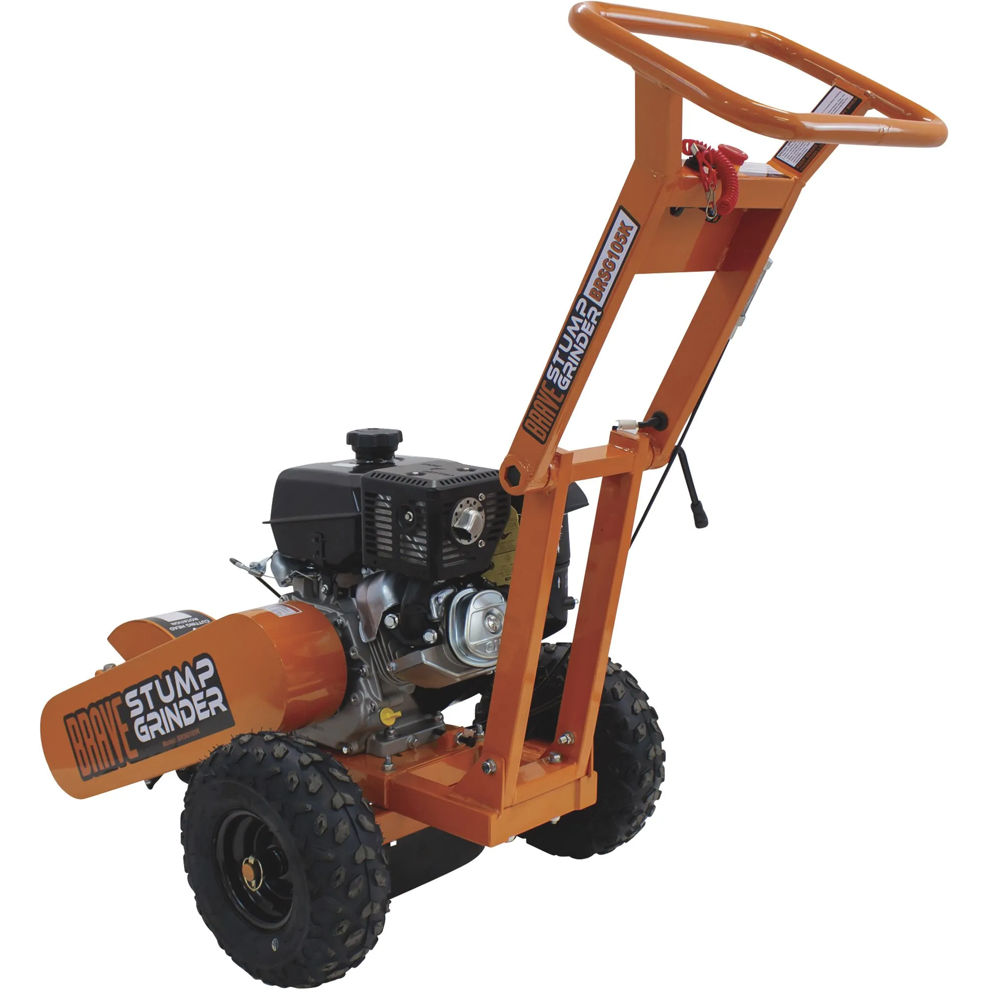 Brave Stump Grinder with Kohler Engine Gas 14 HP and 12" Cutter Direct Drive BRSG105K New