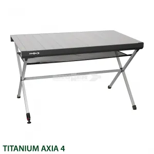 Brunner Titanium Axia 4 Rollable Table Top Camping Table