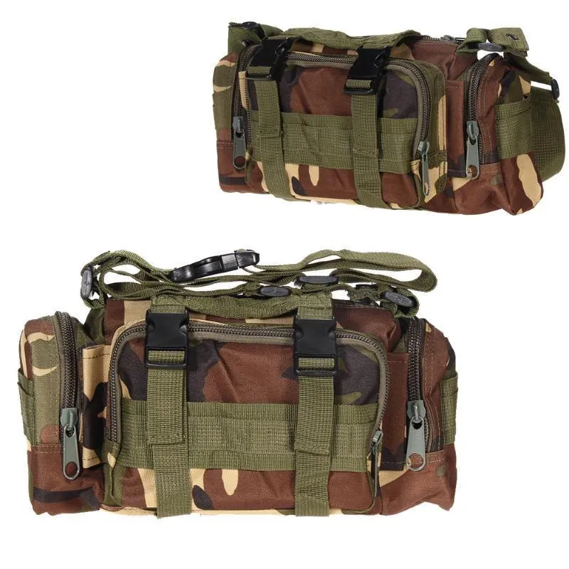 Camouflage Camping Hiking Hunting Shoulder Bag