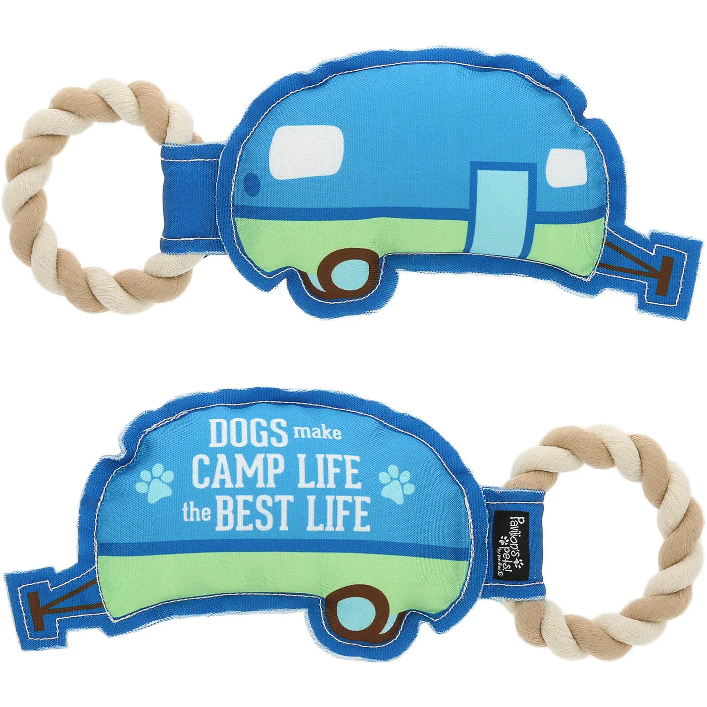 Camp Life - 10.5" Canvas Dog Toy