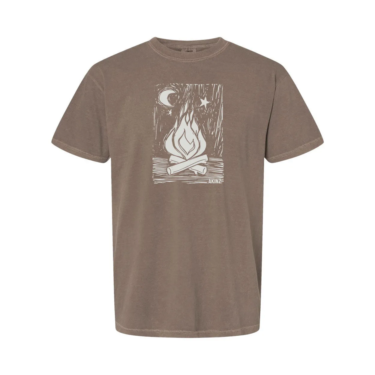 Campfire Tee - Brown