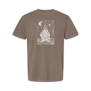 Campfire Tee - Brown