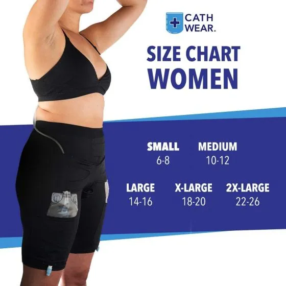 Cathwear Unisex Protective Catheter Underwear Leg Bag