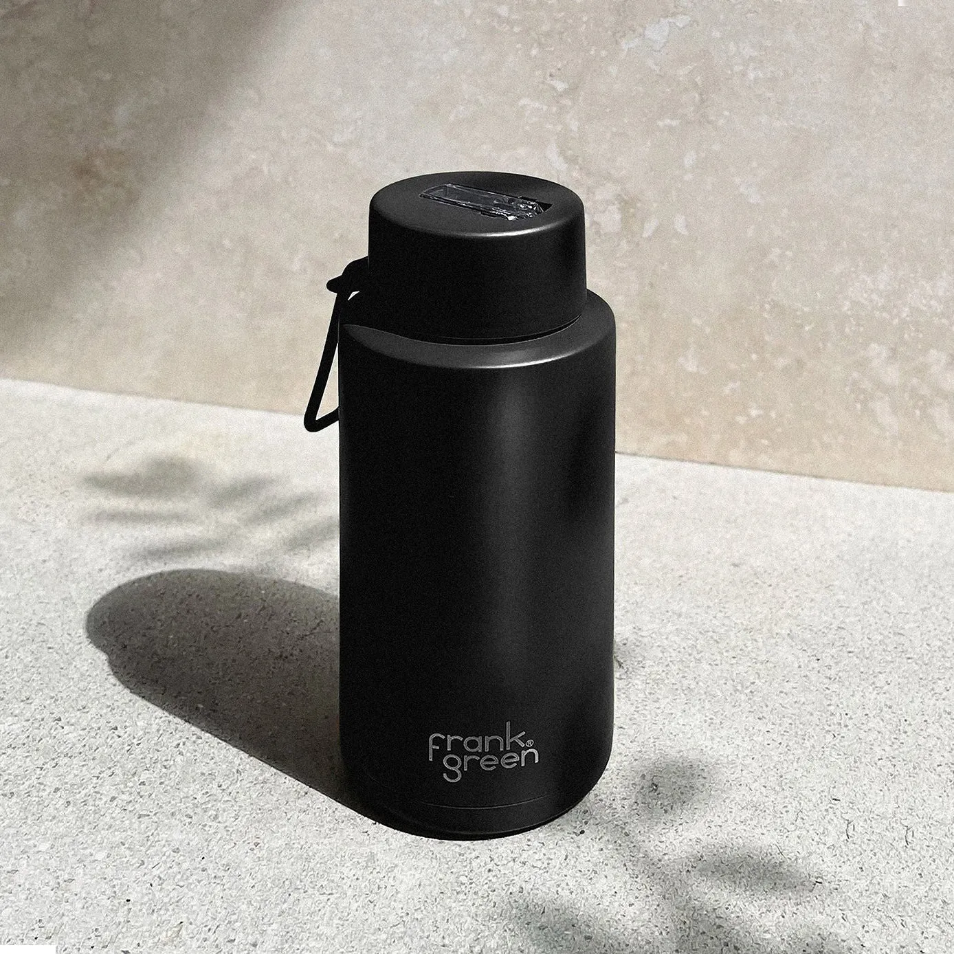 Ceramic Reusable Bottle 34oz - Midnight