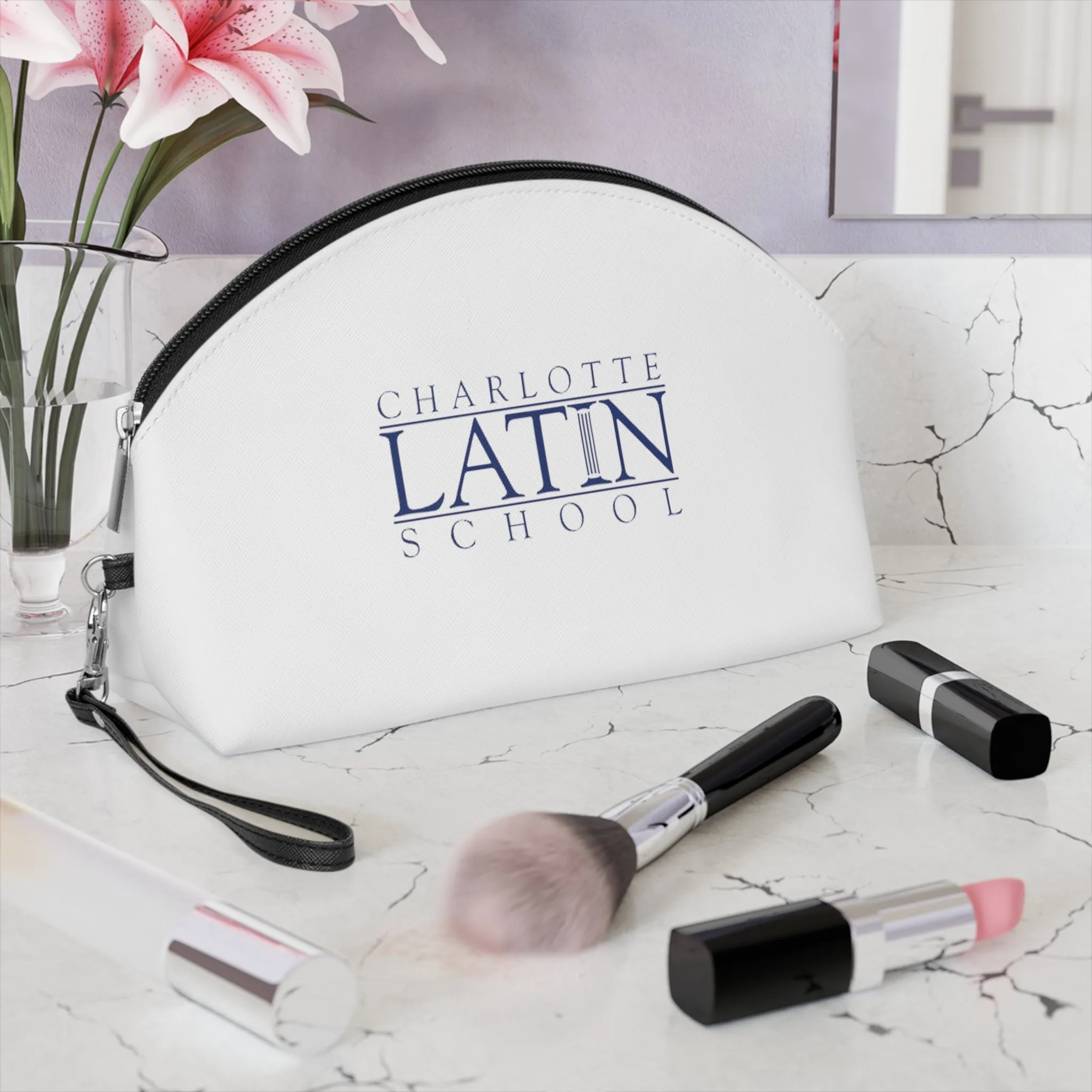 Charlotte Latin Makeup Bag