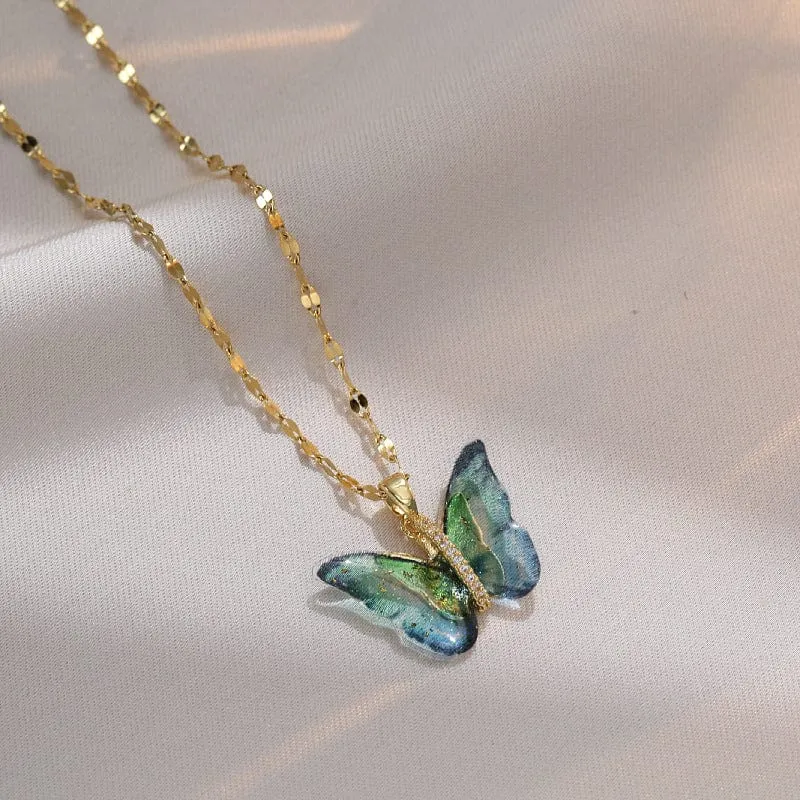 Charming Butterfly Chain Necklace