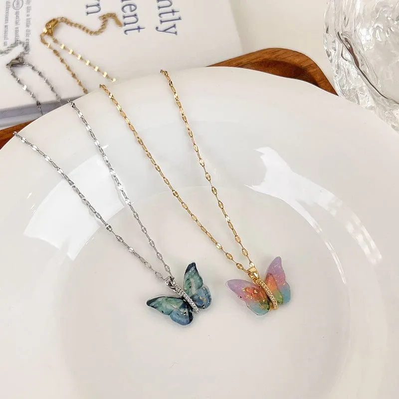 Charming Butterfly Chain Necklace