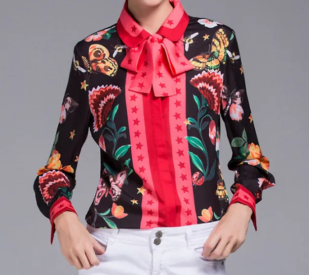 Charming Floral Blouse