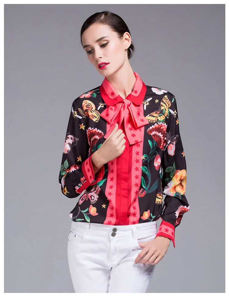 Charming Floral Blouse