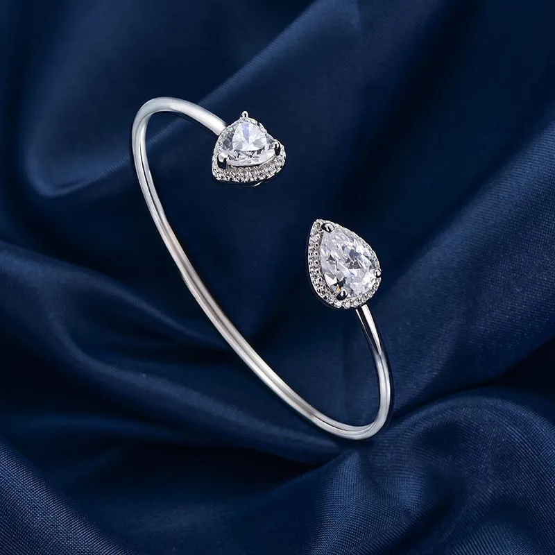 Charming Heart / Bangle Silver