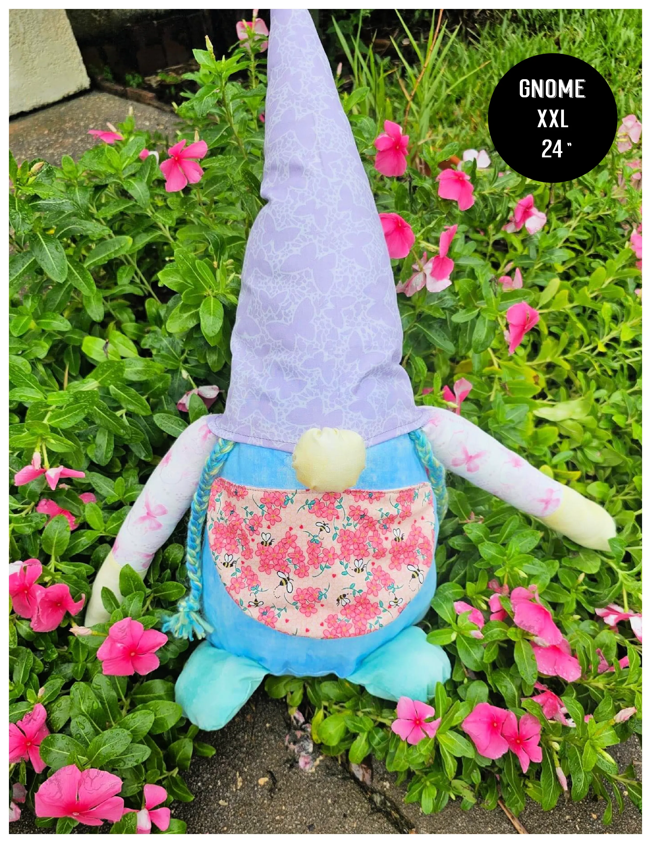 Charming Plush Gnome Sewing Pattern