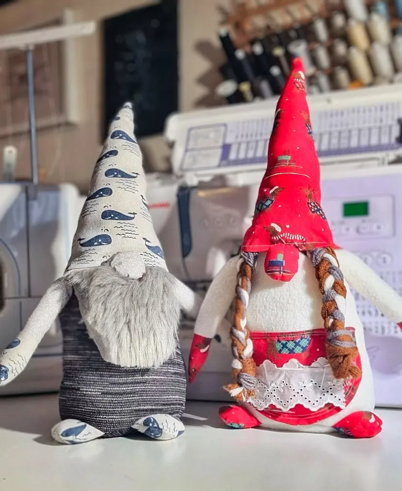 Charming Plush Gnome Sewing Pattern