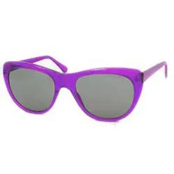 CHARMING Purple Cat-Eye Sunglasses