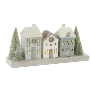 Charming Sage LED house Set