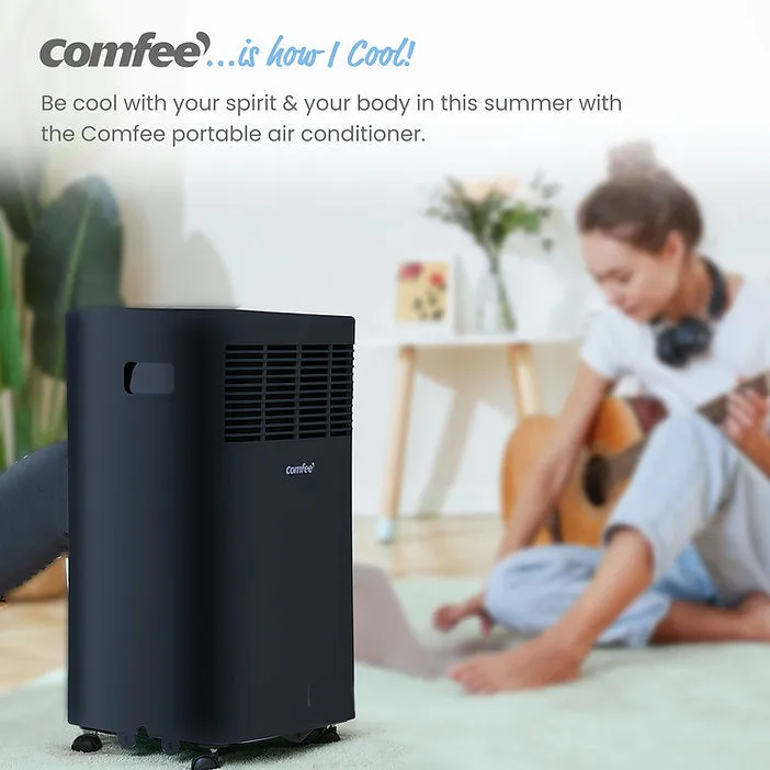 Comfee MPPHA-09CRN7 Portable Air Conditioner Black panel 9000BTU