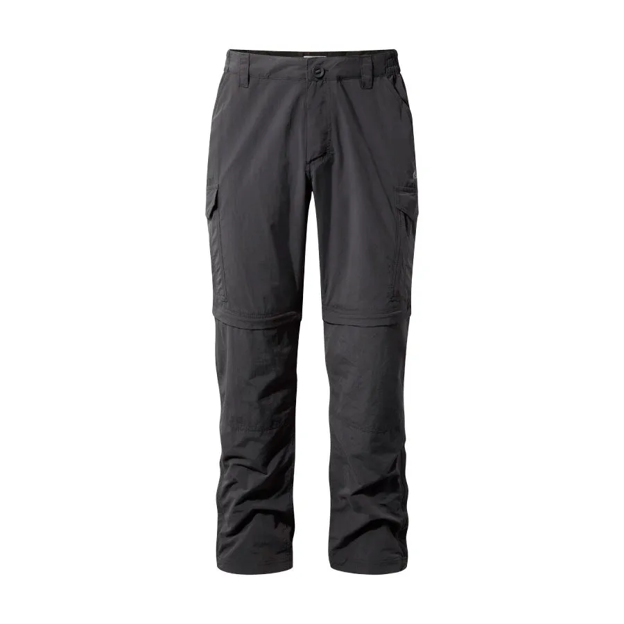 Craghoppers NosiLife Convertible II Mens Long Pant - Black Pepper