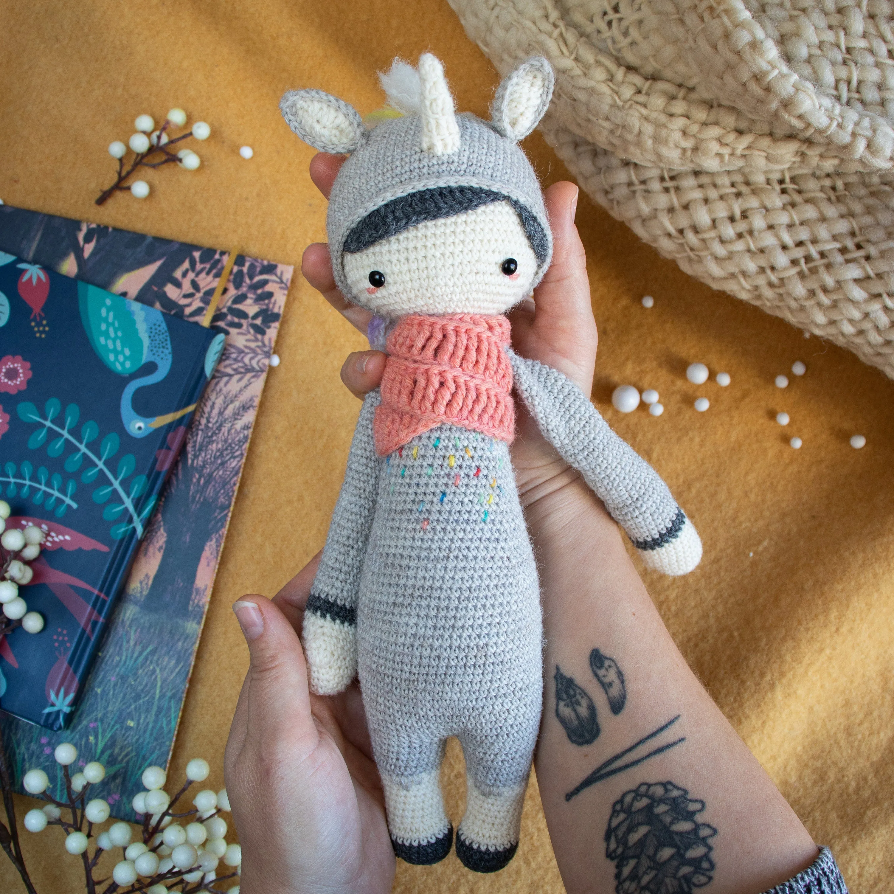 Crochet Kit . Unicorn Yumi