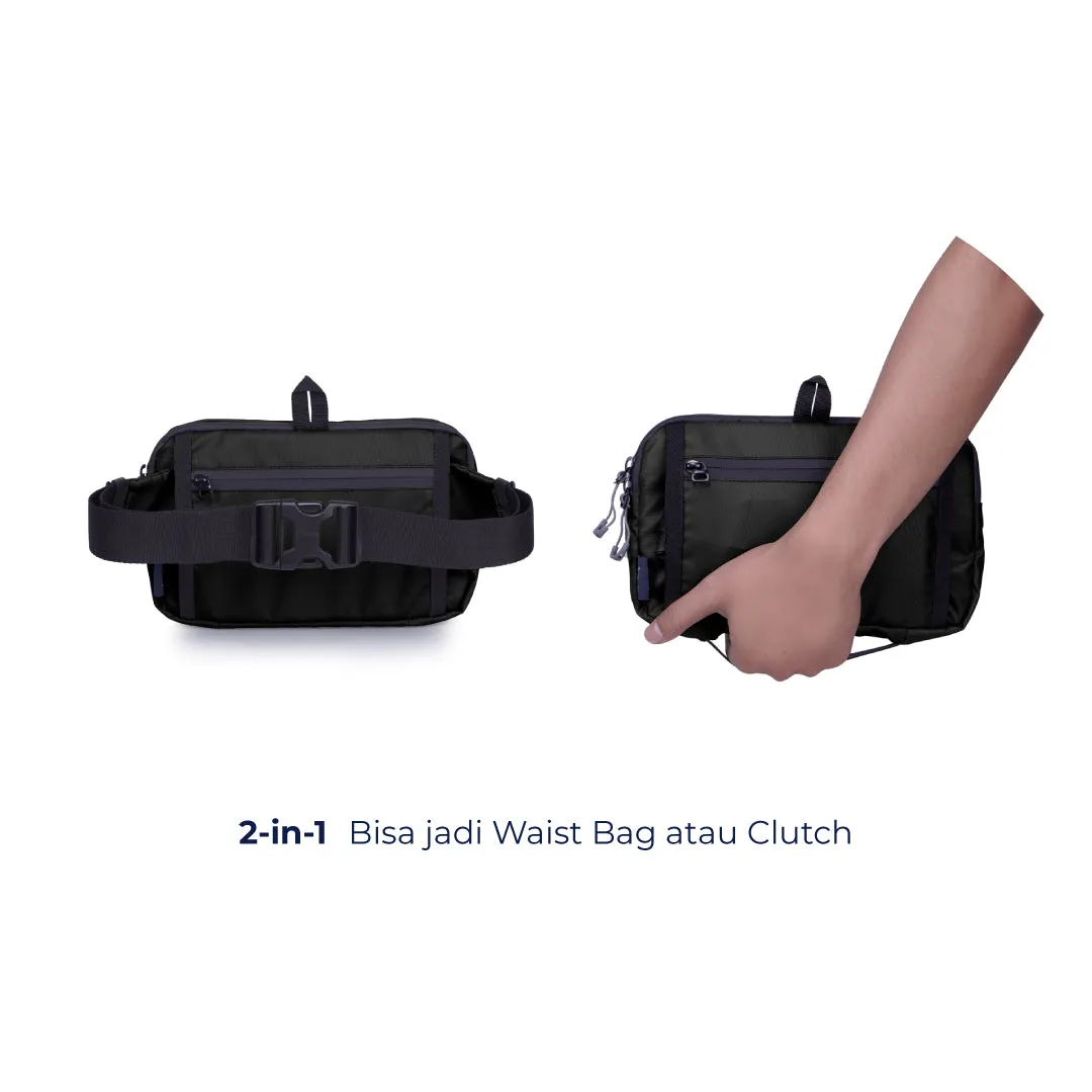 Damyang 2 in 1 (Waist Bag & Clutch)