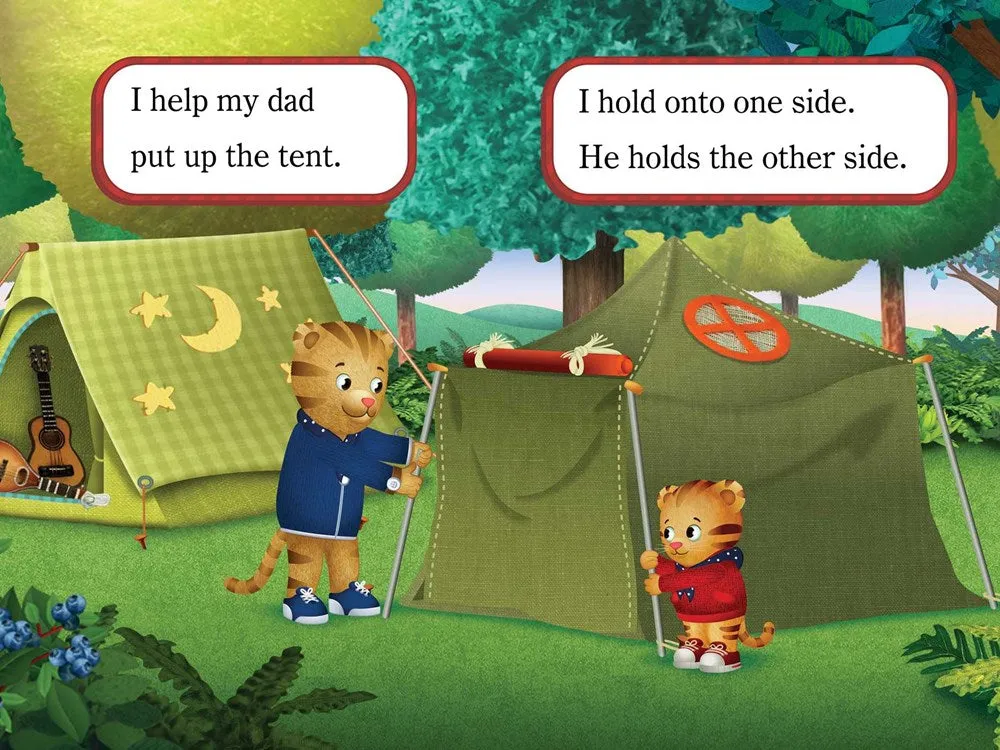 Daniel Goes Camping!: Ready-to-Read Pre-Level 1