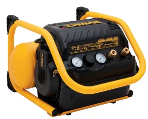 DeWALT DWFP55130 Portable Electric Air Compressor, Tool Only, 2.5 gal Tank, 1.1 hp, 120 V, 200 psi Pressure, 1 -Stage :EA: QUANTITY: 1