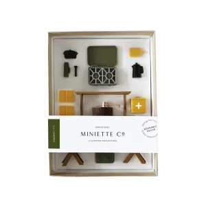 Dollhouse Miniature Camping Set