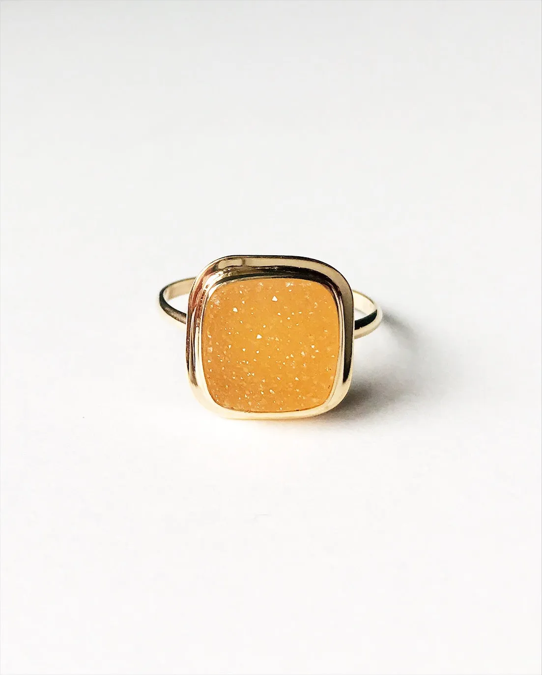 Druzy ring