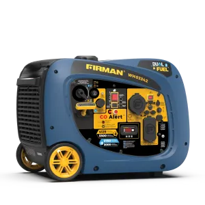 Dual Fuel Inverter Portable Generator 4125W Electric Start with CO ALERT