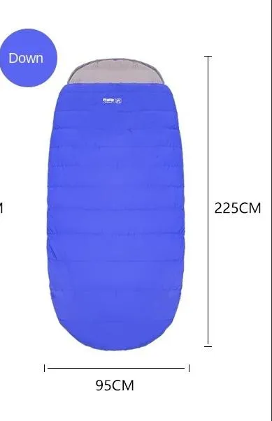 Egg-Shaped -15°C Down Sleeping Bag